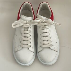 Alexander McQueen sneakers white and red
